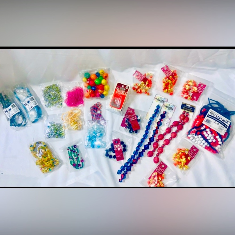New & Vintage Beads for Jewelry Making.  $75+ value